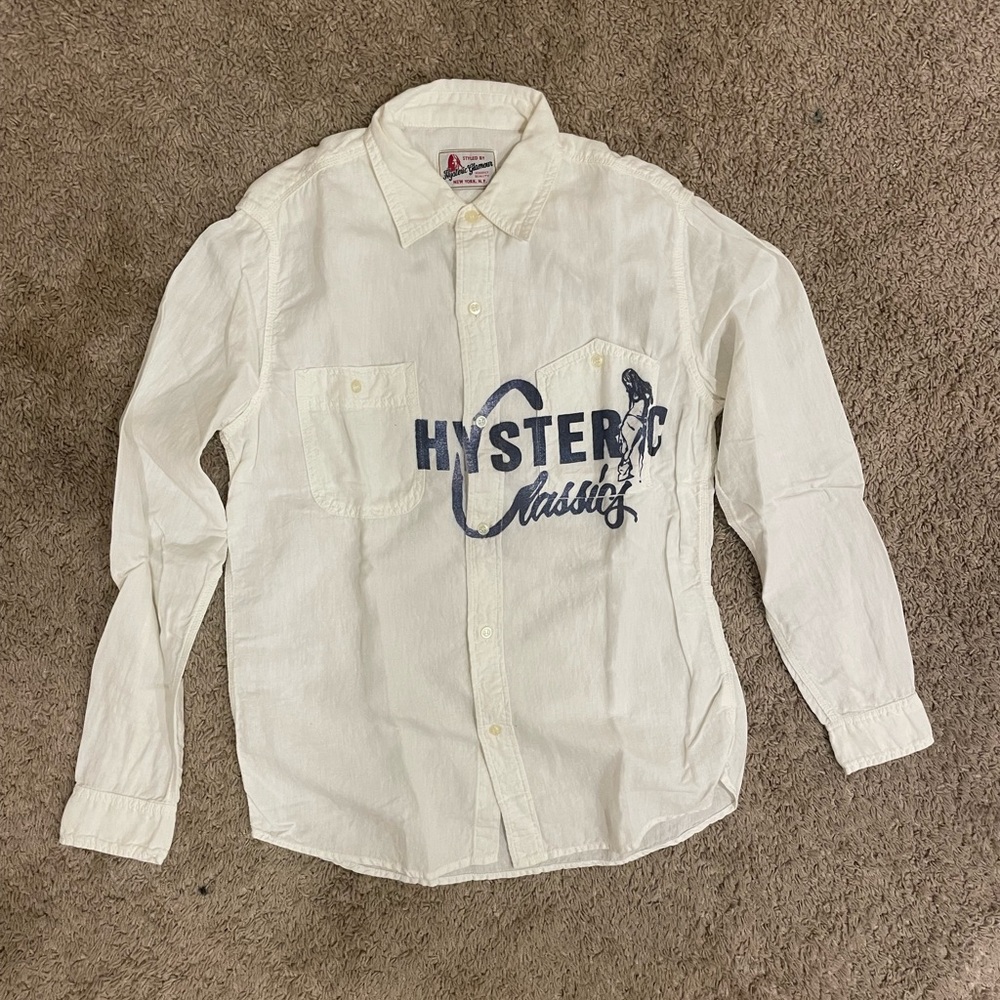 HYSTERIC GLAMOUR classics button down shirt